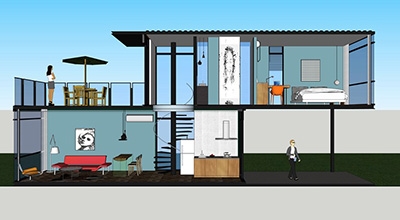 Shipping Container Hotel
