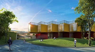 Shipping Container Hotel