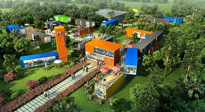 Shipping Container Hotel