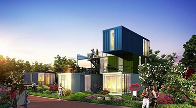 Shipping Container Hotel