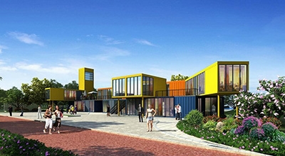 Shipping Container Commercial Street