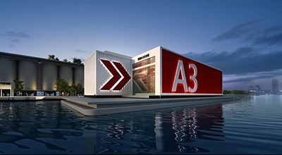 Shipping Container Office Building