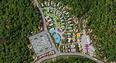 Shipping Container Tourist Area